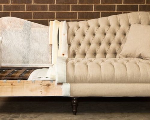 Can an upholstered headboard help transform the furniture?